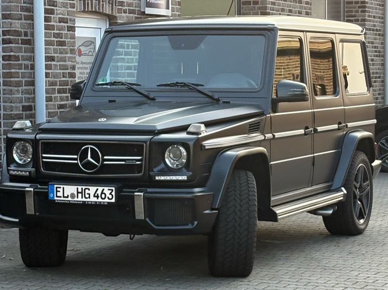 Mercedes-Benz G-Class spotted in Dersum