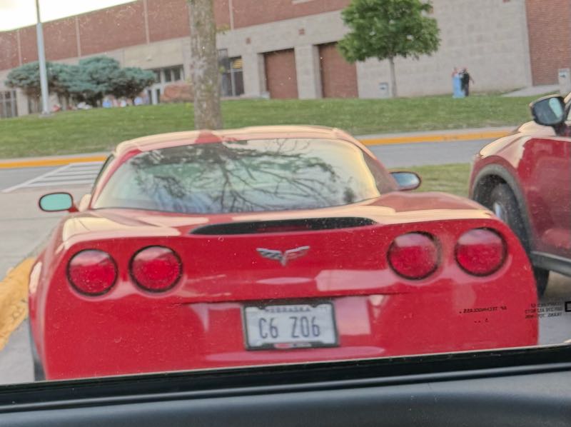 Chevrolet Corvette Z06 (2006) spotted in Omaha, United States