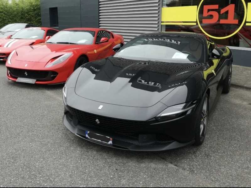 Ferrari Roma spotted in Castres