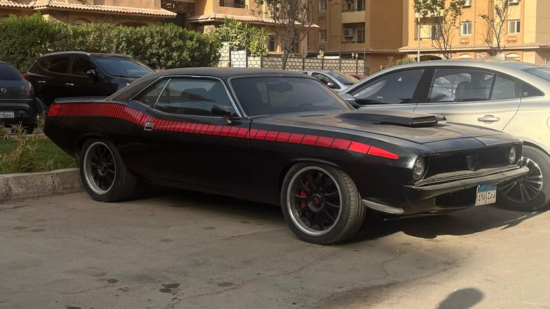 Plymouth Barracuda spotted in Cairo