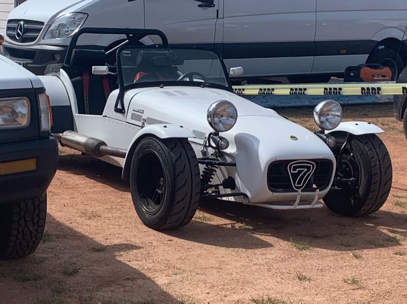 Lotus 7 spotted in Montevideo