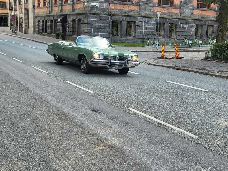 Pontiac Grand Ville (1972) spotted in Bergen, Norway