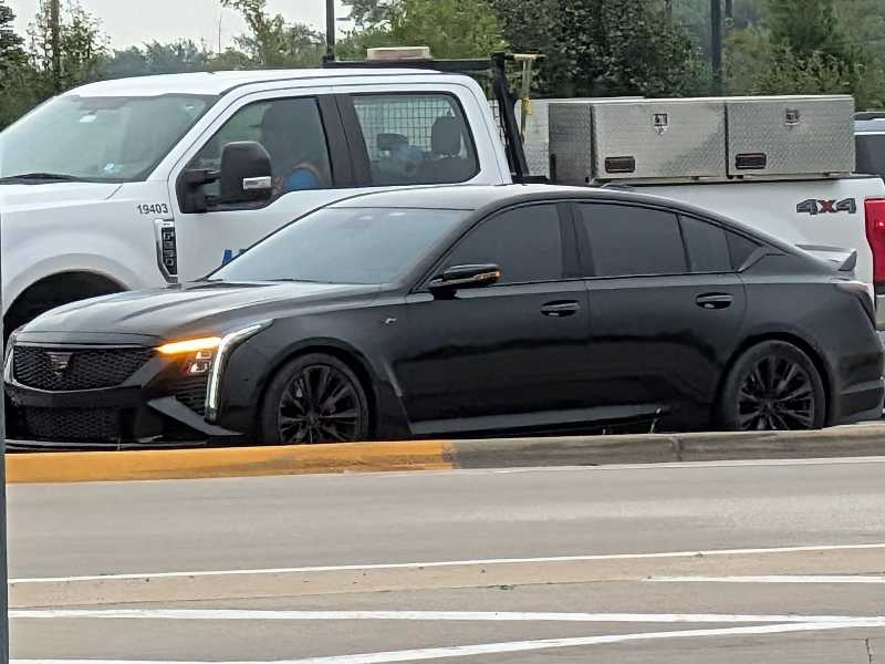 Cadillac CT5-V Blackwing spotted in Orland Park