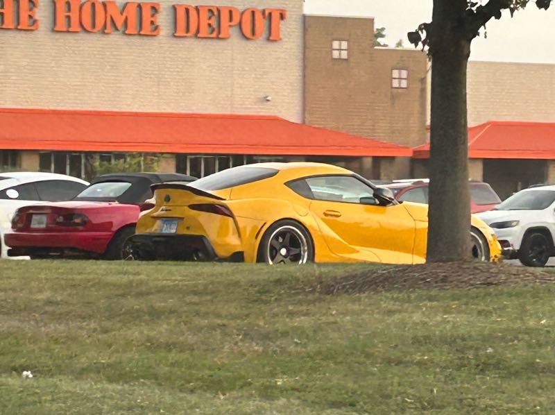 Toyota Supra spotted in Clay