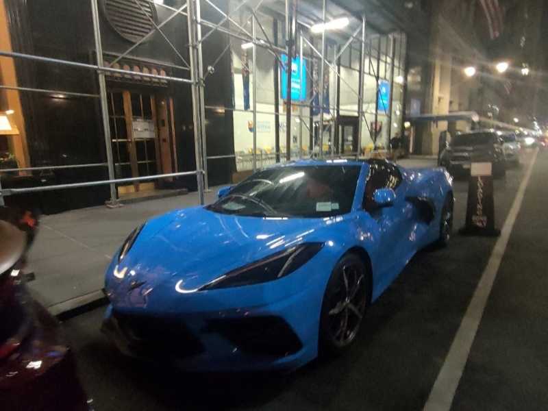 Chevrolet Corvette Stingray spotted in New York City