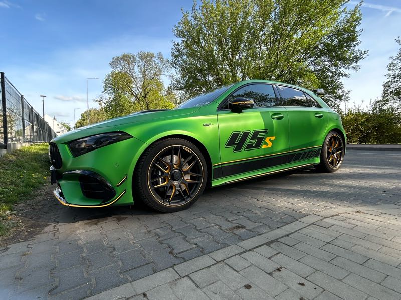 Mercedes-Benz A 45 S spotted in Sochaczew
