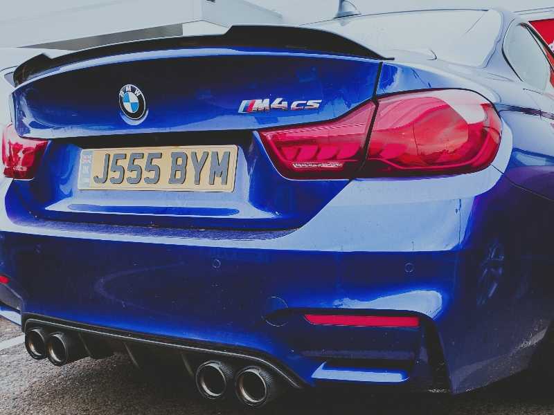 BMW M4 CS spotted in Gillingham