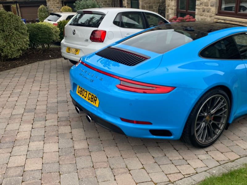Porsche 911 spotted in Sheffield