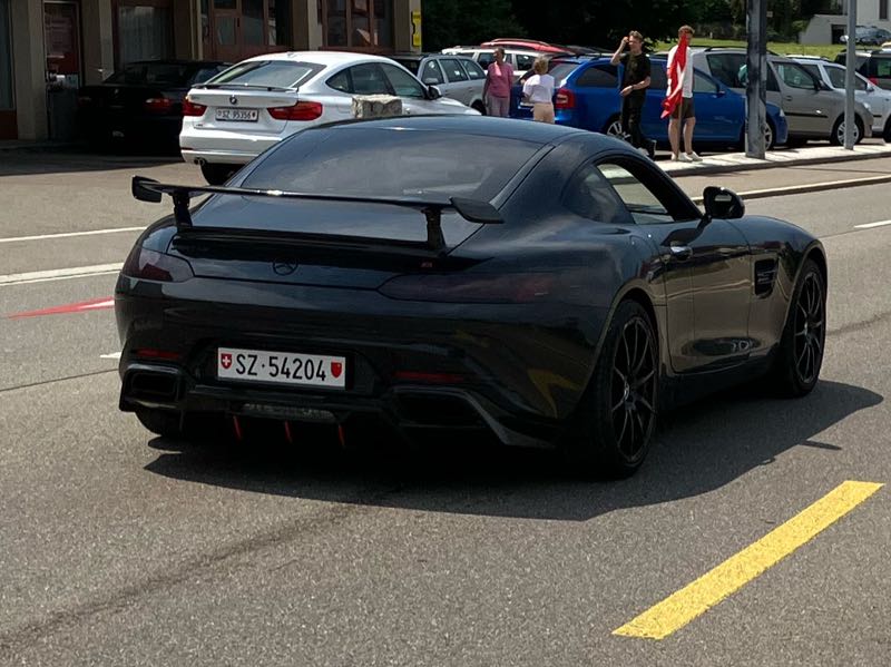 Mercedes-Benz AMG GT spotted in Jona