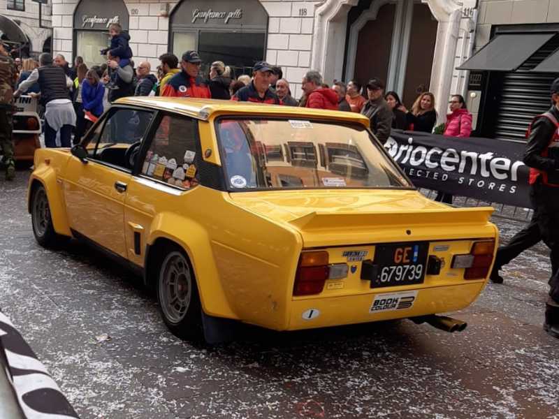 Fiat 131 Abarth spotted in Lavenone