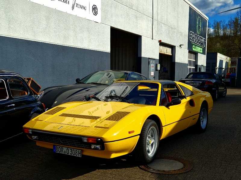 Ferrari 308 GTS spotted in Gladbeck