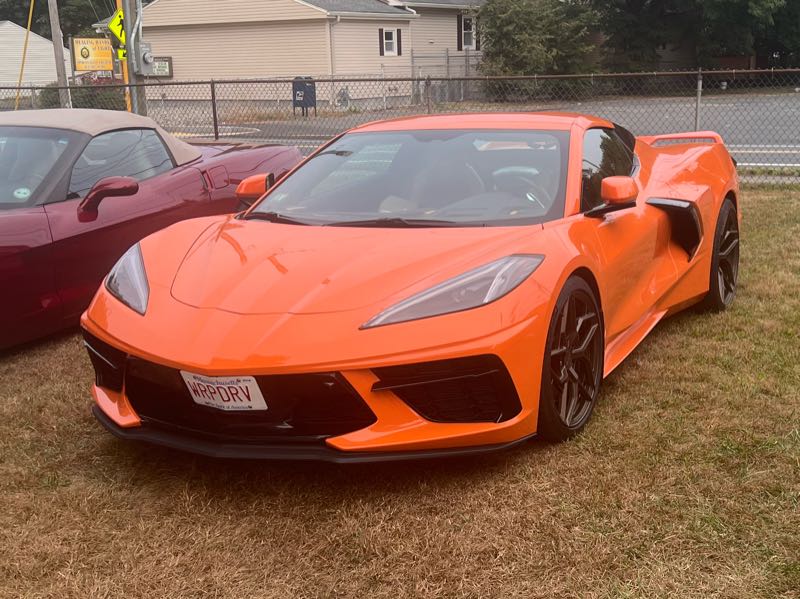 Chevrolet Corvette C8 spotted in Chicopee