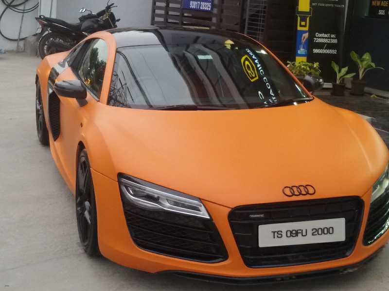 Audi R8 spotted in Hyderabad