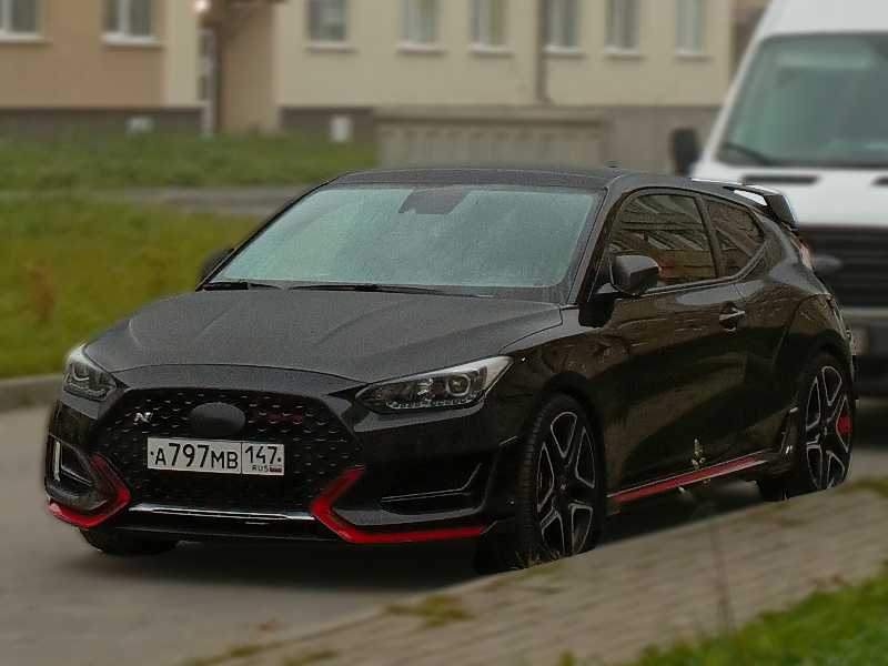 Hyundai Veloster N spotted in Saint Petersburg