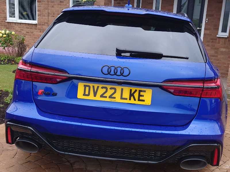 Audi RS6 (2022) spotted in Leicester, United Kingdom