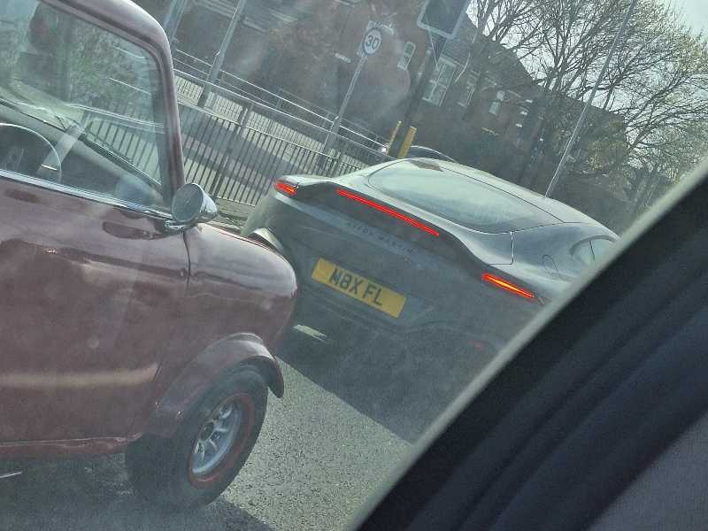 Porsche Taycan spotted in Scunthorpe