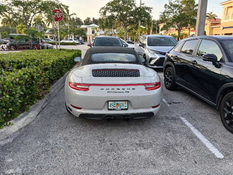 Porsche 911 Carrera 4S spotted in Jupiter