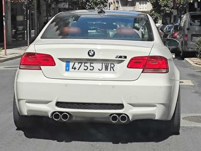 BMW M3 spotted in Montederramo