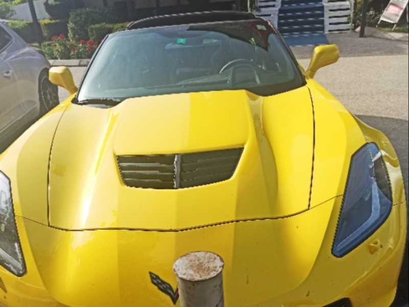 Chevrolet Corvette spotted in Kragujevac