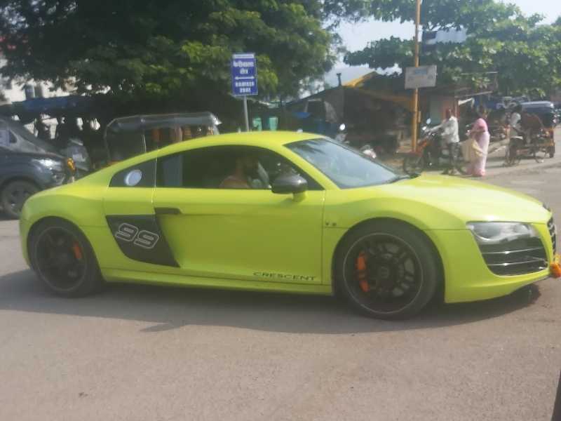 Audi R8 spotted in Panvel