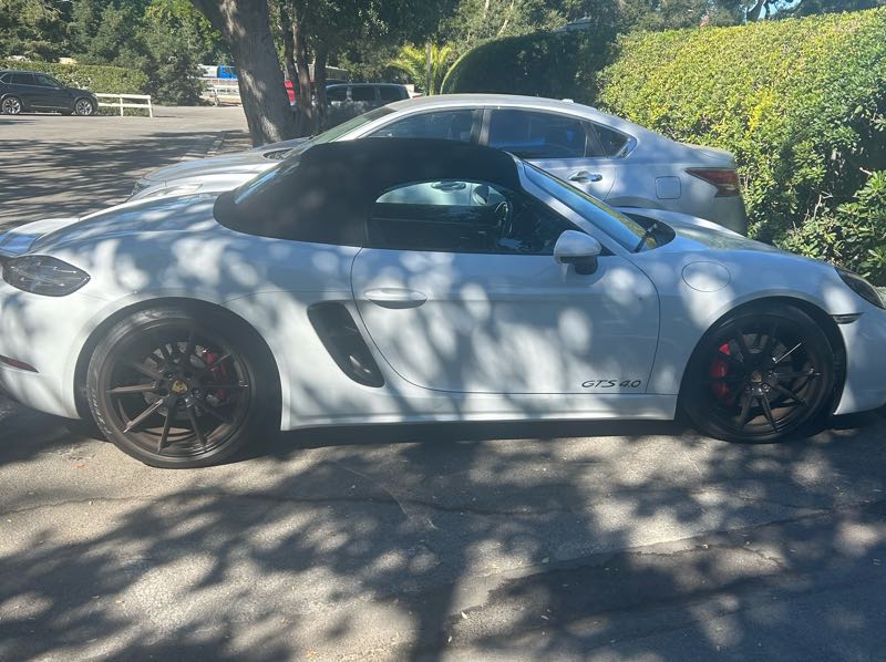 Porsche 718 Boxster GTS 4.0 spotted in Redwood City