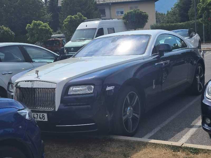 Rolls-Royce Wraith spotted in Jesenice