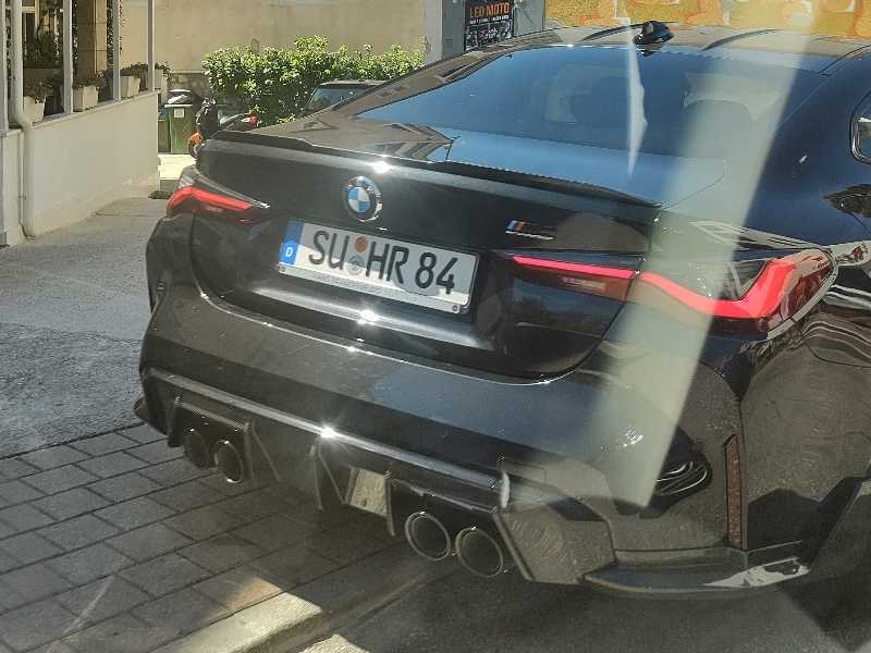 BMW M4 spotted in Makarska