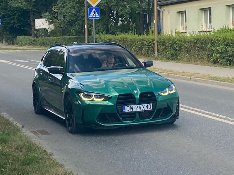 BMW M3 spotted in Świdnica