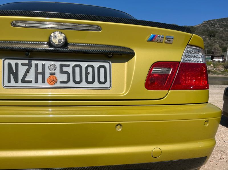 BMW M3 (2002) spotted in Thessaloníki, Greece