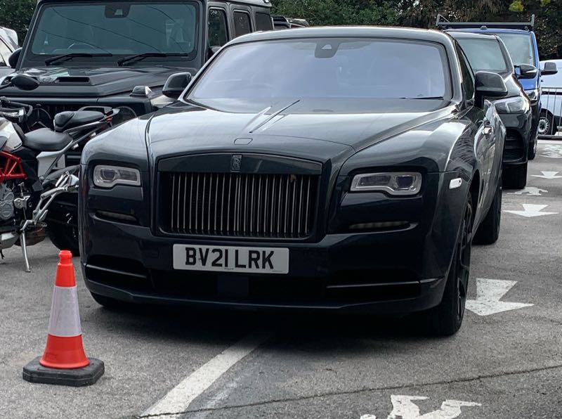 Rolls-Royce Wraith spotted in Liverpool