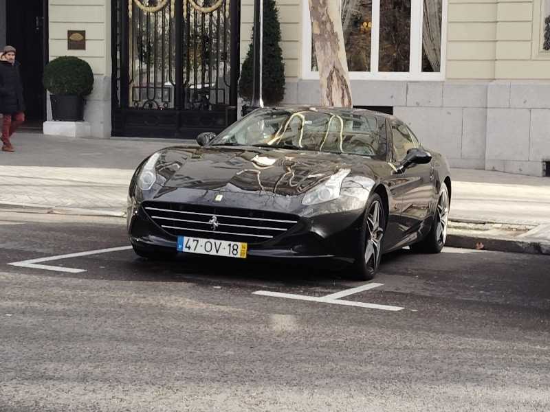 Ferrari California T spotted in Madrid