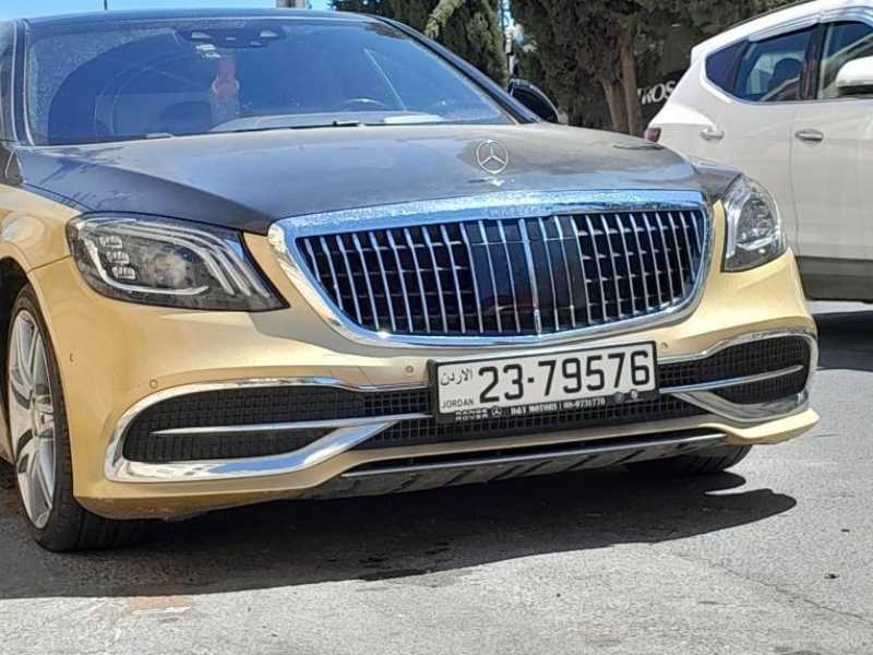 Mercedes-Benz S-Class spotted in Amman
