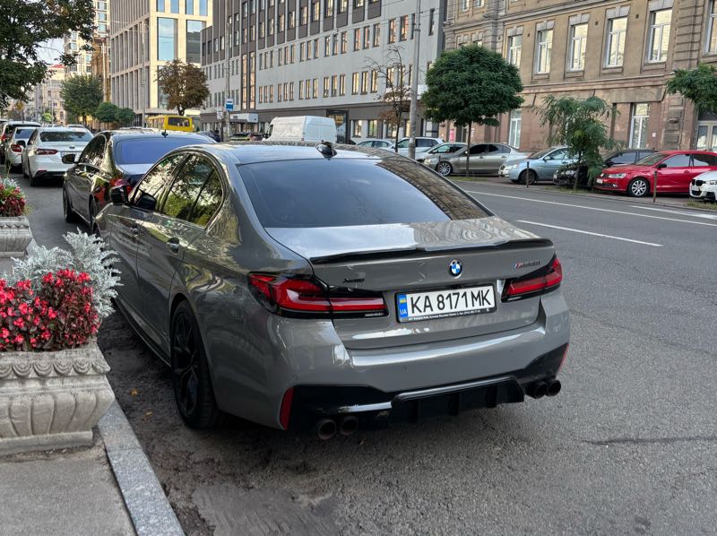 BMW M5 (2021) spotted in Kyiv, Ukraine