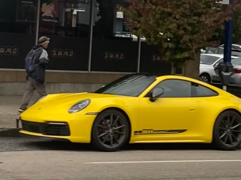 Porsche 911 spotted in Vancouver