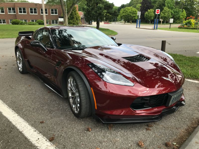 Chevrolet Corvette Z06 spotted in St. Catharines