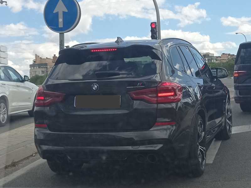 BMW X4 M spotted in Madrid