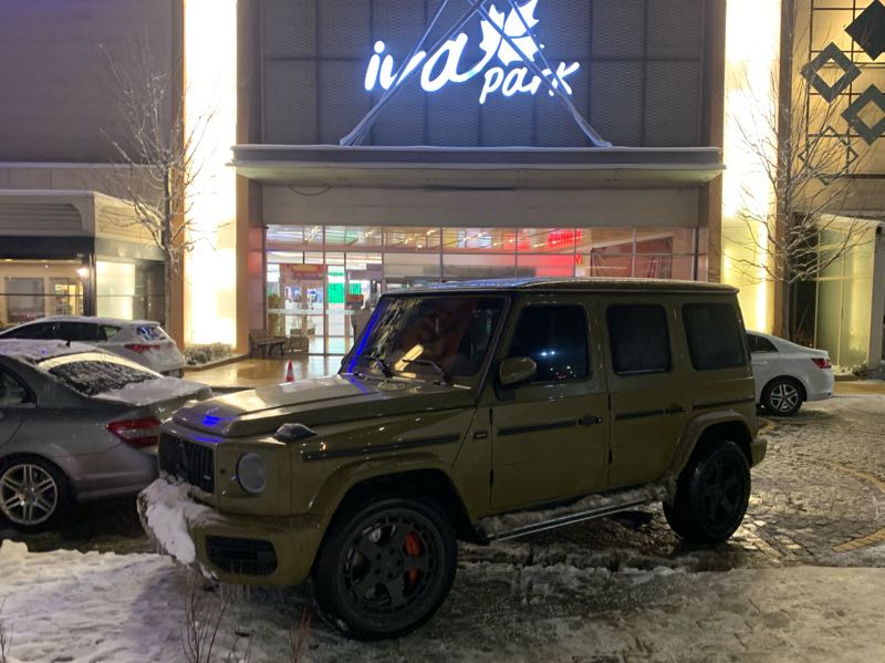Mercedes-Benz G-Class spotted in Sivas