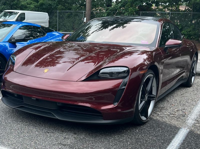Porsche Taycan spotted in Portland