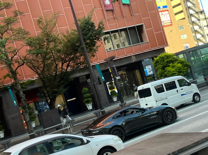 Aston Martin DB11 spotted in Fukuoka