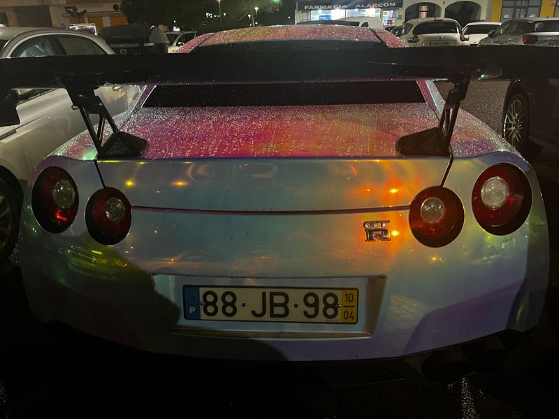 Nissan GT-R spotted in Badajoz