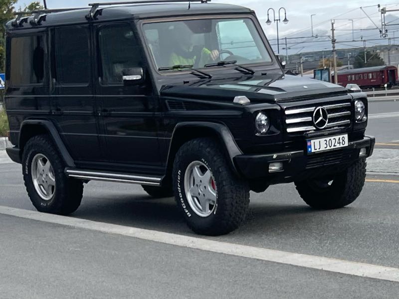 Mercedes-Benz G-Class spotted in Brumunddal