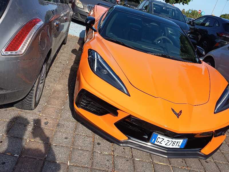 Chevrolet Corvette C8 (2020) spotted in Catania, Italy