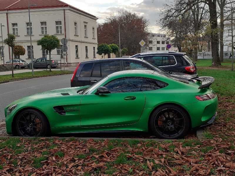 Mercedes-Benz AMG GT spotted in Hradec Králové