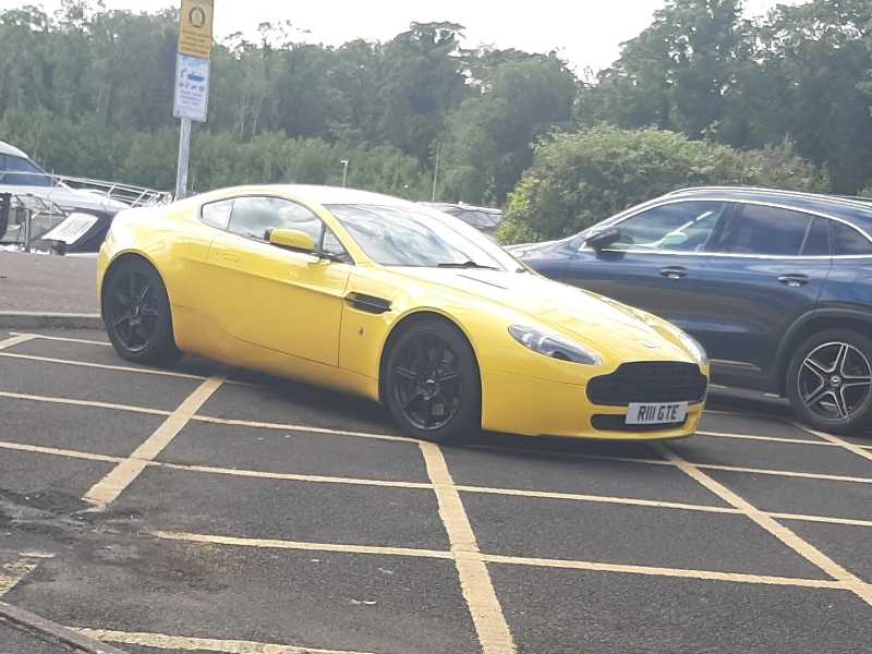 Aston Martin V8 Vantage spotted in Enniskillen