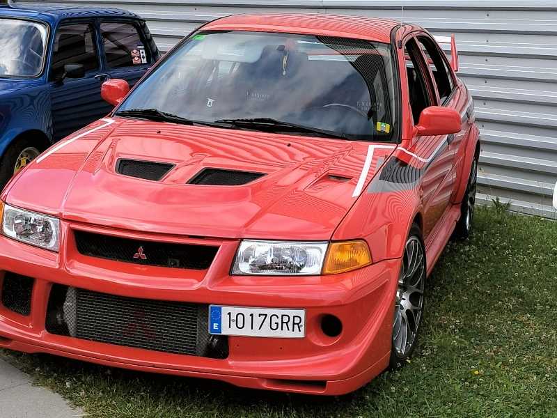 Mitsubishi Lancer Evolution IV spotted in Girona
