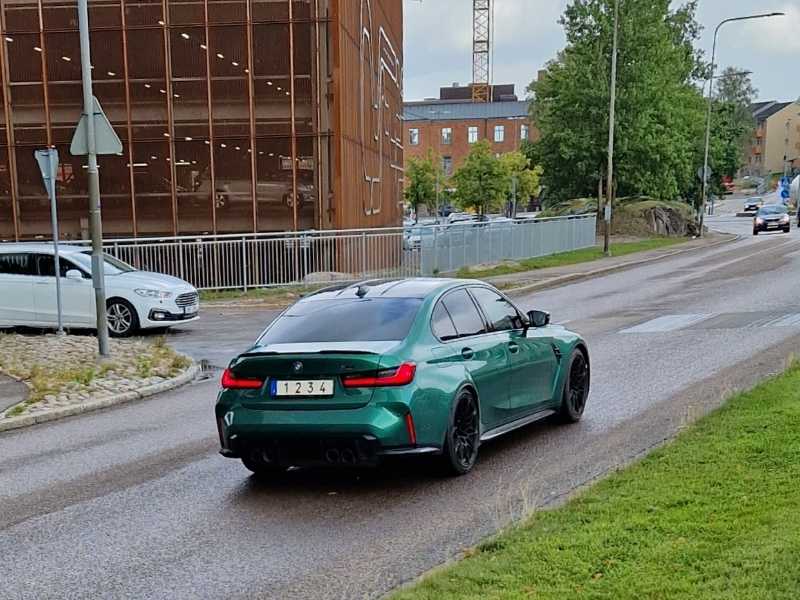 BMW M3 spotted in Karlstad