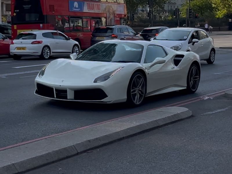 Ferrari 488 GTB (2015) spotted in London, United Kingdom