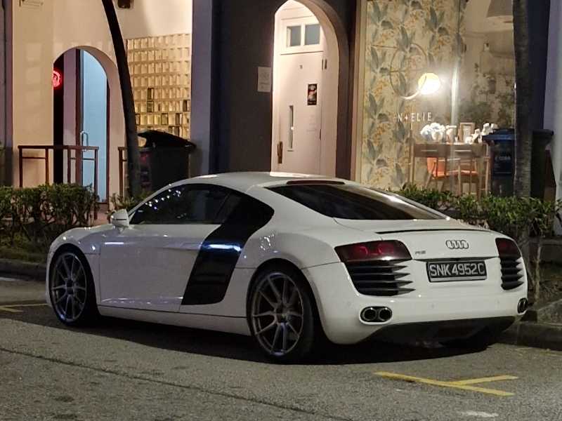 Audi R8 (2007) spotted in Singapore, Singapore