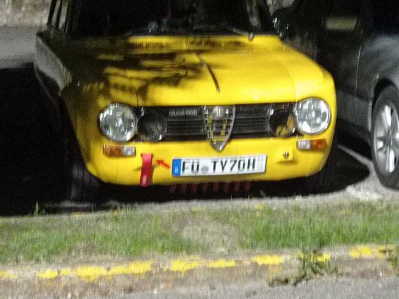 Alfa Romeo Giulia 1300 spotted in Rovigo