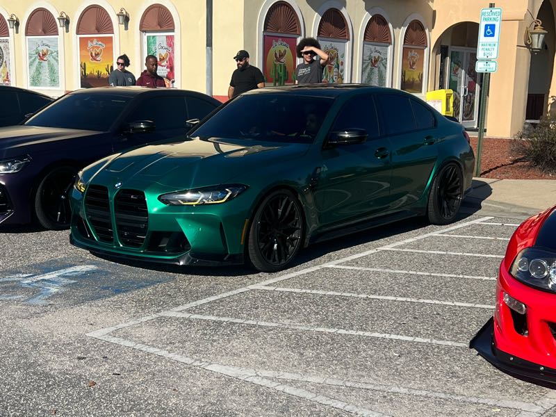 BMW M3 spotted in Fayetteville